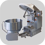 Automatic spiral mixer