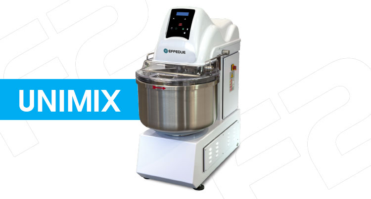 Automatic spiral mixer with fixed bowl Mod.Unimix