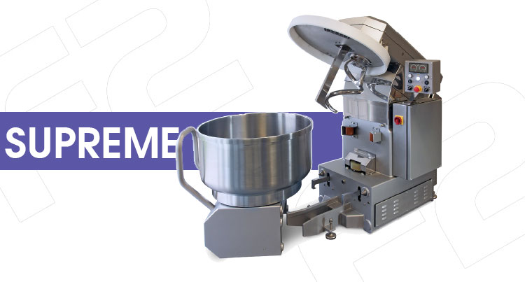 Automatic spiral mixer with removable bowl Mod.Supreme