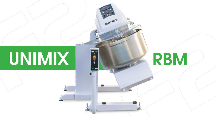 Automatic spiral mixer with lifter Mod.Unimix